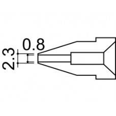 HAKKO A1004 Nozzle/0.8mm for 802, 808, 809, 807, 817