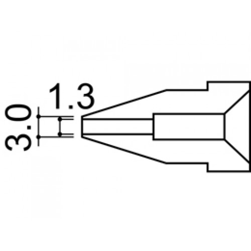HAKKO A1006 Nozzle/1.3mm for 802, 808, 809, 807, 817