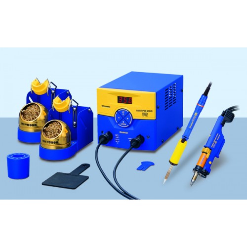 HAKKO FM-203-DS control unit - 70W soldering iron, 70W desoldering system (new Bundle available) HAKKO FM-203-DS control unit - 70W soldering iron, 70W desoldering system (new Bundle available)
