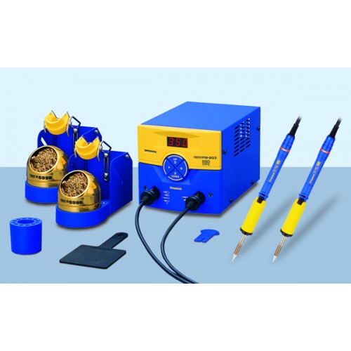 HAKKO FM-203-SS control unit including two 70W soldering irons (new Bundle available) HAKKO FM-203-SS control unit including two 70W soldering irons (new Bundle available)