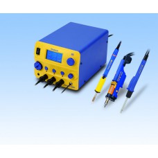 HAKKO FM-206 3-Port Rework Station: Soldering, Desoldering and Hot Air rework needs