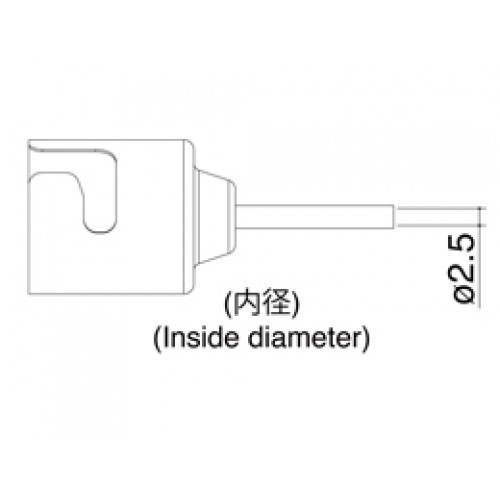 HAKKO N51-01 nozzle single 2.5mm diameter