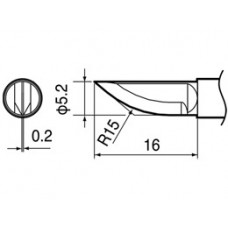 HAKKO G3-1601 Knife Type Blade