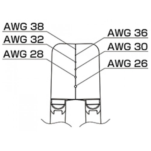 HAKKO G4-1603 blade for AWG 26 - 38 HAKKO G4-1603 blade for AWG 26 - 38