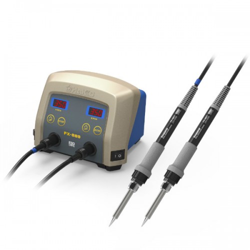 HAKKO FX-889-SS Dual Port Station with 2 Soldering Irons HAKKO FX-889-SS Dual Port Station with 2 Soldering Irons