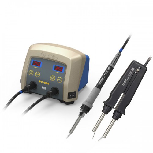 HAKKO FX-889-ST Dual Port Station 1 Soldering Iron and 1 Hot Tweezer HAKKO FX-889-ST Dual Port Station 1 Soldering Iron and 1 Hot Tweezer