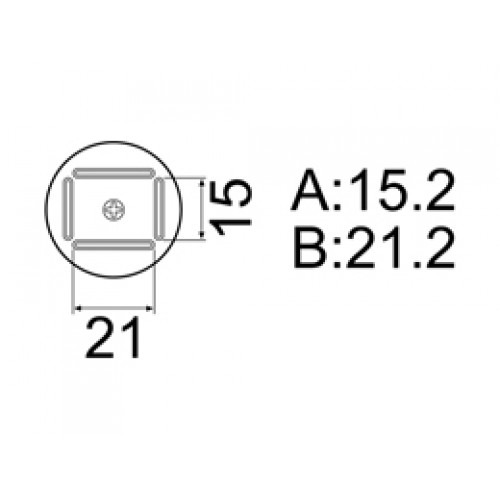 HAKKO A1128B QFP hot air nozzle, Size 14 x 20