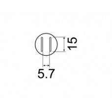 HAKKO A1132 SOP hot air nozzle, Size 5.6 x 13