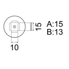 HAKKO A1141B PLCC hot air nozzle, Size 11.5 x 14(32pin)