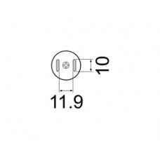HAKKO A1185B TSOL hot air nozzle, Size 13 x 10