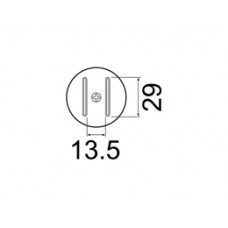 HAKKO A1259B SOP hot air nozzle, Size 13 x 28