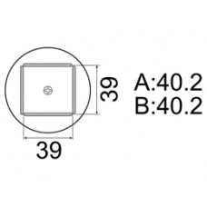HAKKO A1264B QFP hot air nozzle, Size 40 x 40