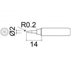 HAKKO 900M-T-SB Shape-SB soldering tip