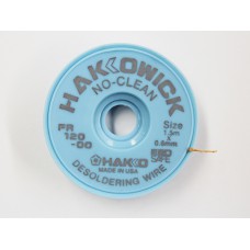 HAKKO FR120-00 Desoldering Wick No Clean 0.6 mm x 1.5 m