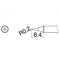 HAKKO T31-03I Shape-I Soldering Tip for FX-100 Temp. 350°C