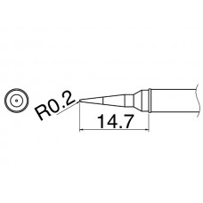 HAKKO T31-03IL Shape-IL Soldering Tip for FX-100 Temp. 350°C