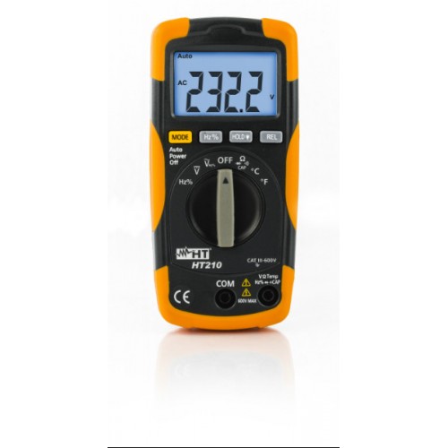 HT Instruments HT210 Compact digital multimeters in CAT III HT Instruments HT210 Compact digital multimeters in CAT III