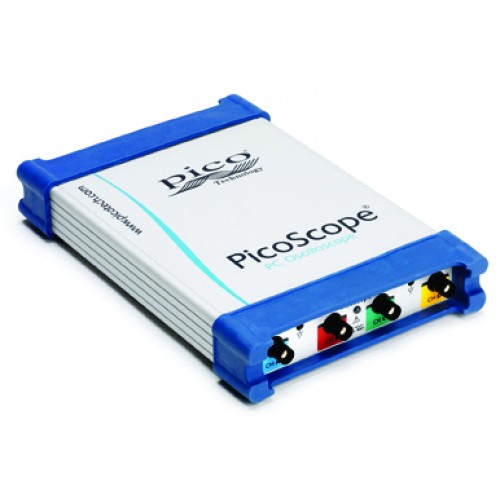 PicoScope 3425 PC Oscilloscope 4 differential channels, 12-bit, 20 MHz with probes and case PicoScope 3425 PC Oscilloscope 4 differential channels, 12-bit, 20 MHz with probes and case
