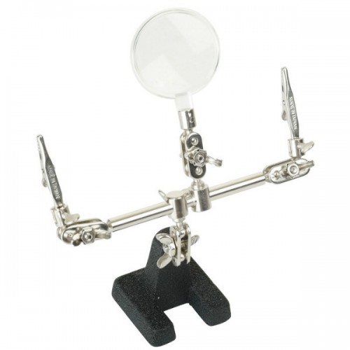 Pro'sKit 608-391A Terza mano con lente di ingrandimento Pro'sKit 608-391A Terza mano con lente di ingrandimento