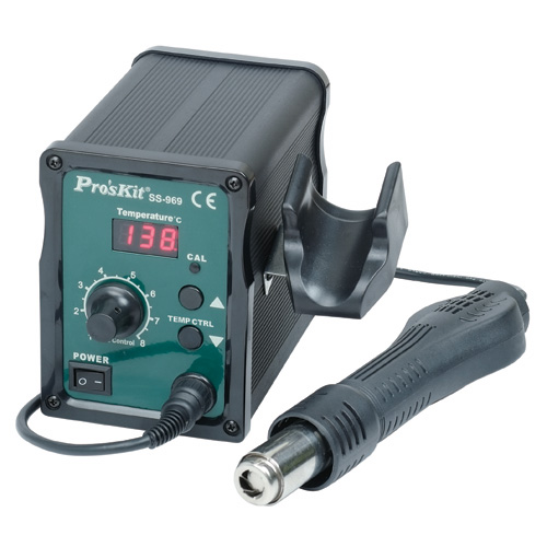 Pro'sKit SS-969B Low Cost Hot Air Station includes 3 Nozzles Pro'sKit SS-969B Low Cost Hot Air Station includes 3 Nozzles
