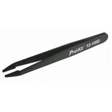 Pro'sKit TZ-100D ESD SafeTweezer, flat tip 