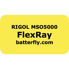 RIGOL MSO5000 Trigger and decode FlexRay