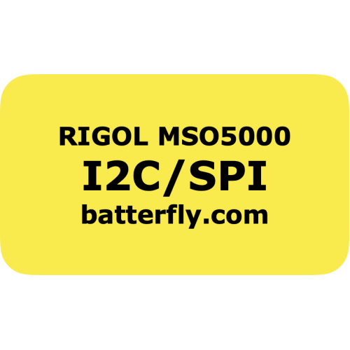 RIGOL MSO5000 Trigger and decode I2C and SPI