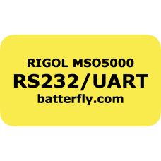 RIGOL MSO5000 Trigger and decode RS232/UART