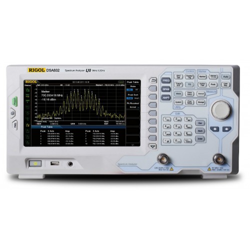 RIGOL DSA832-TG Spectrum Analyzer up to 3.2GHz with Tracking Generator