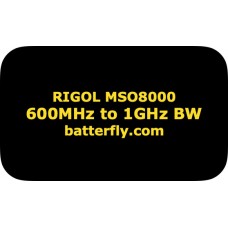 RIGOL MSO8000-BW6T10 BW upgrade from 600MHz to 1GHz
