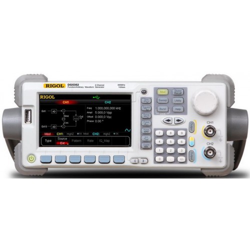 RIGOL DG5102 generatore di funzione arbitrario 100 MHz, 1 GSa/s, risoluzione 14 bit, doppio canale RIGOL DG5102 generatore di funzione arbitrario 100 MHz, 1 GSa/s, risoluzione 14 bit, doppio canale