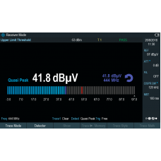 Rohde & Schwarz FPH-K43 Receiver Mode and Channel Scanner