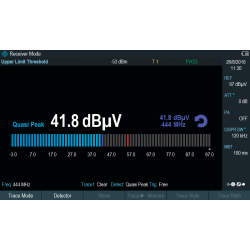 Rohde & Schwarz FPH-K43 Receiver Mode and Channel Scanner Rohde & Schwarz FPH-K43 Receiver Mode and Channel Scanner