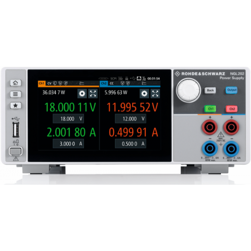 Rohde & Schwarz NGL202 Two-channel power supply 120W