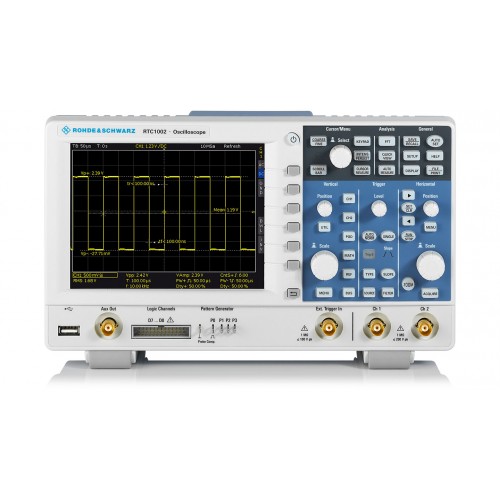 Rohde & Schwarz RTC-BNDL Oscilloscope 300MHz, 2 Channels, includes RTC-PK1 Rohde & Schwarz RTC-BNDL Oscilloscope 300MHz, 2 Channels, includes RTC-PK1