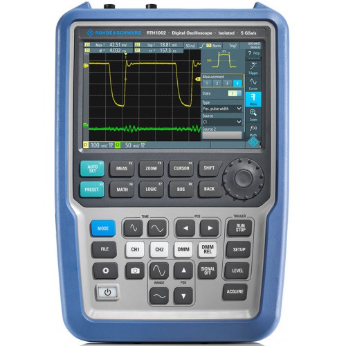 Rohde & Schwarz RTH1012 handheld oscilloscope 100MHz 2 channels Rohde & Schwarz RTH1012 handheld oscilloscope 100MHz 2 channels