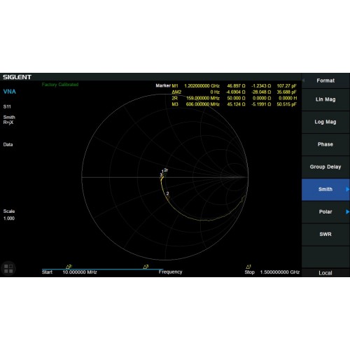 SIGLENT SVA1000X Vector Network Analysis