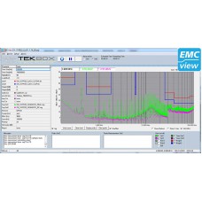 Tekbox EMCview PC-software for EMC pre-compliance testing