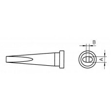 Weller LT L Soldering tips for WP 80, WSP 80, MPR 80, FE 75, TCP
