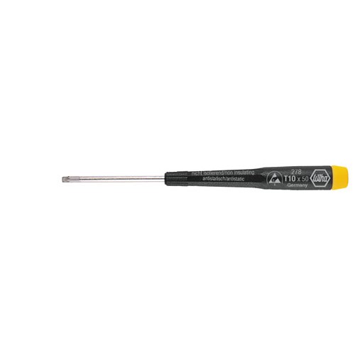 Wiha 21255 ESD Precision Screwdriver  T4 tip, blade length 40mm