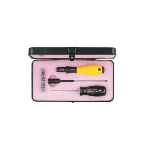Wiha 27687 TorqueVario-S ESD Torque Screwdriver set, 13 pcs