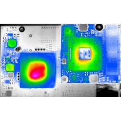 Ispezione di circuiti stampati (PCB) mediante termografia
