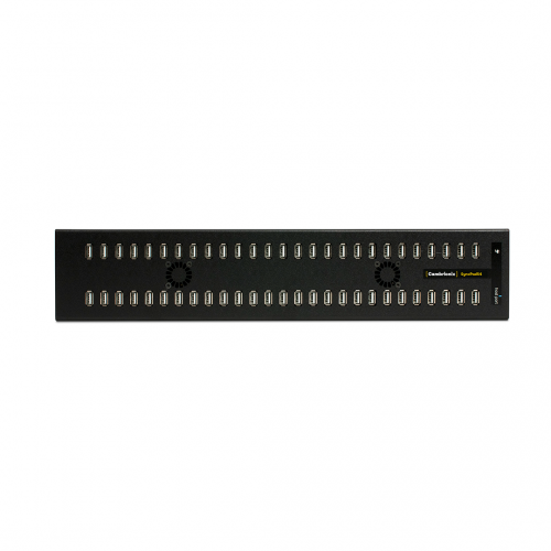 Cambrionix SyncPad54 54 ports | USB 2.0 | 0.5A (2.5W) | 480Mbps | Desktop | Sync Cambrionix SyncPad54 54 ports | USB 2.0 | 0.5A (2.5W) | 480Mbps | Desktop | Sync
