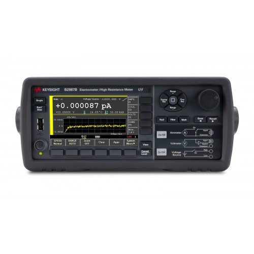 KEYSIGHT B2987B Electrometer/High Resistance Meter, 0.01 fA, 1000 V, battery KEYSIGHT B2987B Electrometer/High Resistance Meter, 0.01 fA, 1000 V, battery