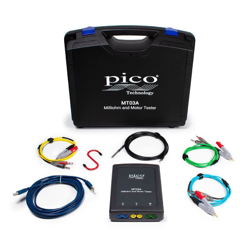Pico MT03A USB Milliohm, Earth Bond, Single and 3 Phase Motor Tester