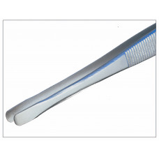 Piergiacomi 321 SA Wafer handling tweezers with wide rounded tips