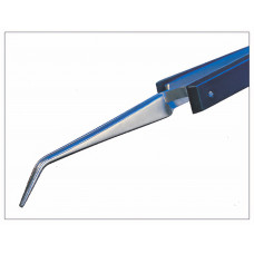 Piergiacomi 33A SA Reverse-action tweezers with curved tips