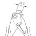 Piergiacomi DP 24 N Depannellizzatore manuale 2.4mm Piergiacomi DP 24 N Depannellizzatore manuale 2.4mm
