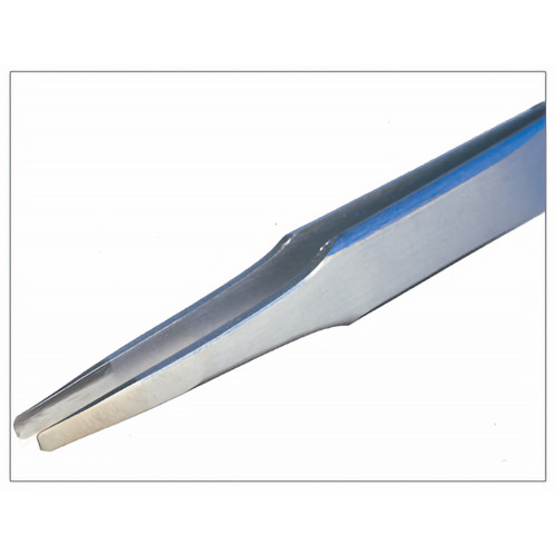 Piergiacomi F SA Tweezers with flat rounded tips