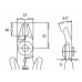 Piergiacomi ITR 5000 A Robust blunt cut with safety spring Piergiacomi ITR 5000 A Robust blunt cut with safety spring